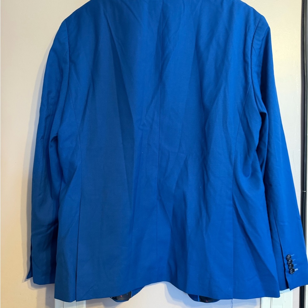 Tailorbyrd Men's Royal Blue Blazer